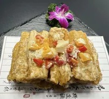 Three White Fried Dough Sticks