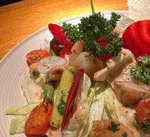 Fresh Shrimp and Asparagus Warm Salad