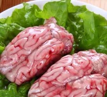 Spicy Pig Brain in Aluminum Foil