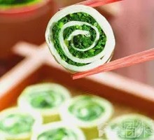 Tofu Skin Rolls with Cilantro