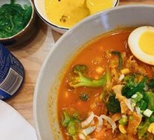 Tomato Beef Udon Noodles