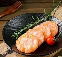 Fresh Hand-Beaten Shrimp Pancake