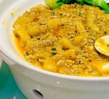 Crab Roe Stewed Pig's Trotters