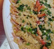 Garlic Sauce Shrimp with Vermicelli