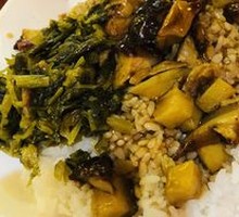 Potato Braised Pork Rice Bowl