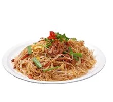 Sausage Fried Rice Noodles