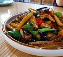 Long Bean and Eggplant Stew