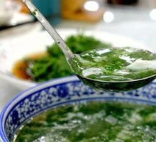 Water Chestnut and Silver Fish Soup