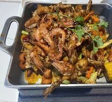 Dry Pot Frog and Shrimp