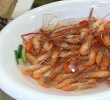 Boiled Shrimp in Salt Water