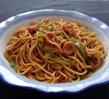 Stir-fried Intestine Noodles