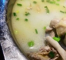 Chicken with Pig's Stomach