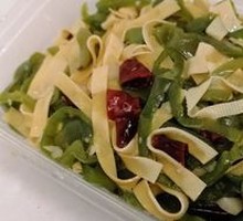 Green Pepper Tofu Strips