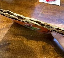 Preserved Vegetable and Pork Flatbread