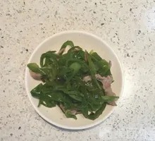 Green Pepper Shredded Pork