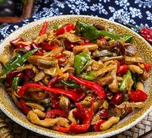 Double Pepper Chicken Offal