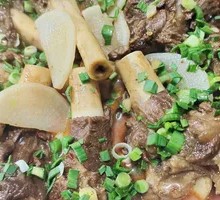 Spicy Red Soup Lamb Shank