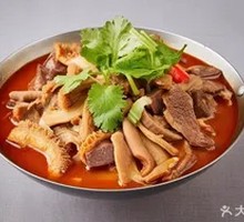 Stewed Beef Offal in Pot