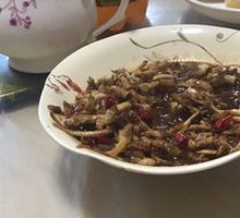 Snow Cabbage Stir-fried with Silver Fish