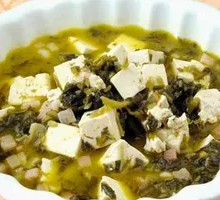 Pickled Mustard Greens with Tofu
