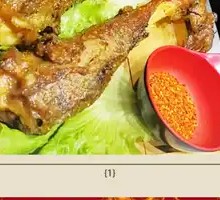 Charcoal-Grilled Lamb Shank Bones