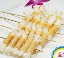 Bean Curd with Enoki Mushrooms
