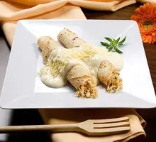 Chicken丝 Tofu Skin Rolls