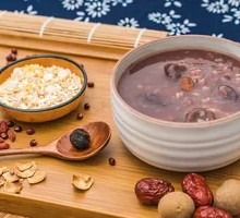Red Bean Oatmeal Porridge