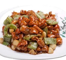Fatty Intestine Stir-fried with Mung Bean Sprouts