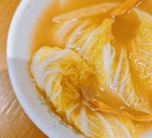 Chicken Soup with Baby Bok Choy