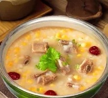 Braised Spare Ribs Rice Porridge