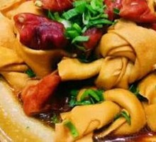 Stewed Pig Intestines with Beef Tripe