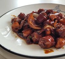 Braised Intestine with Scallion