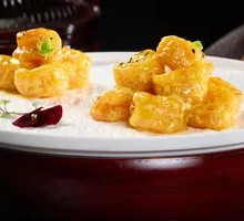 Passion Fruit Crispy Shrimp Balls