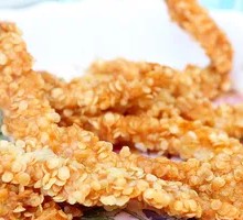 Crispy Snowflake Pork Strips