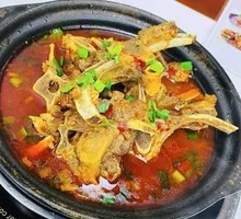 Goat Spine Hot Pot