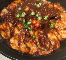 Stewed River Catfish with Zhe-Zhe Sauce