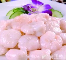 Braised Shrimp with Abalone Sauce