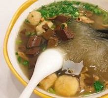 Duck Intestine with Rice Noodles