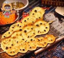 Golden Lotus Root Skewers