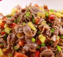 Sour Cabbage Chicken Offal Rice
