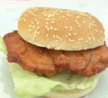 New Orleans BBQ Ham Burger