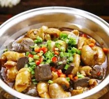 Spicy Blood Sausage and Pig's Blood Stew