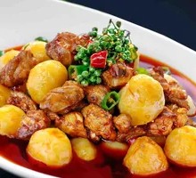 Spicy Potato and Chicken Stew