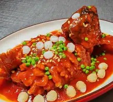 Maque Squirrel Fish with Crispy Balls