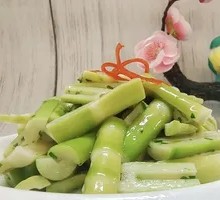 Bamboo Shoots with Green Vegetables