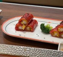 Red Rice Shrimp Steamed Rice Noodle Roll