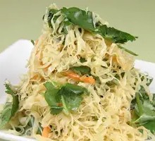 Cilantro Tofu Skin Salad