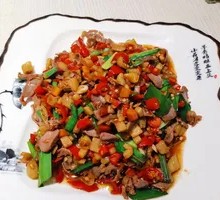 Sour Radish Chicken Offal Stir-fry