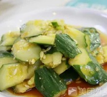 Garlic Cucumber Salad